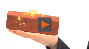 Eric Polins can sell anything, even a magical brick you can clearly see him holding